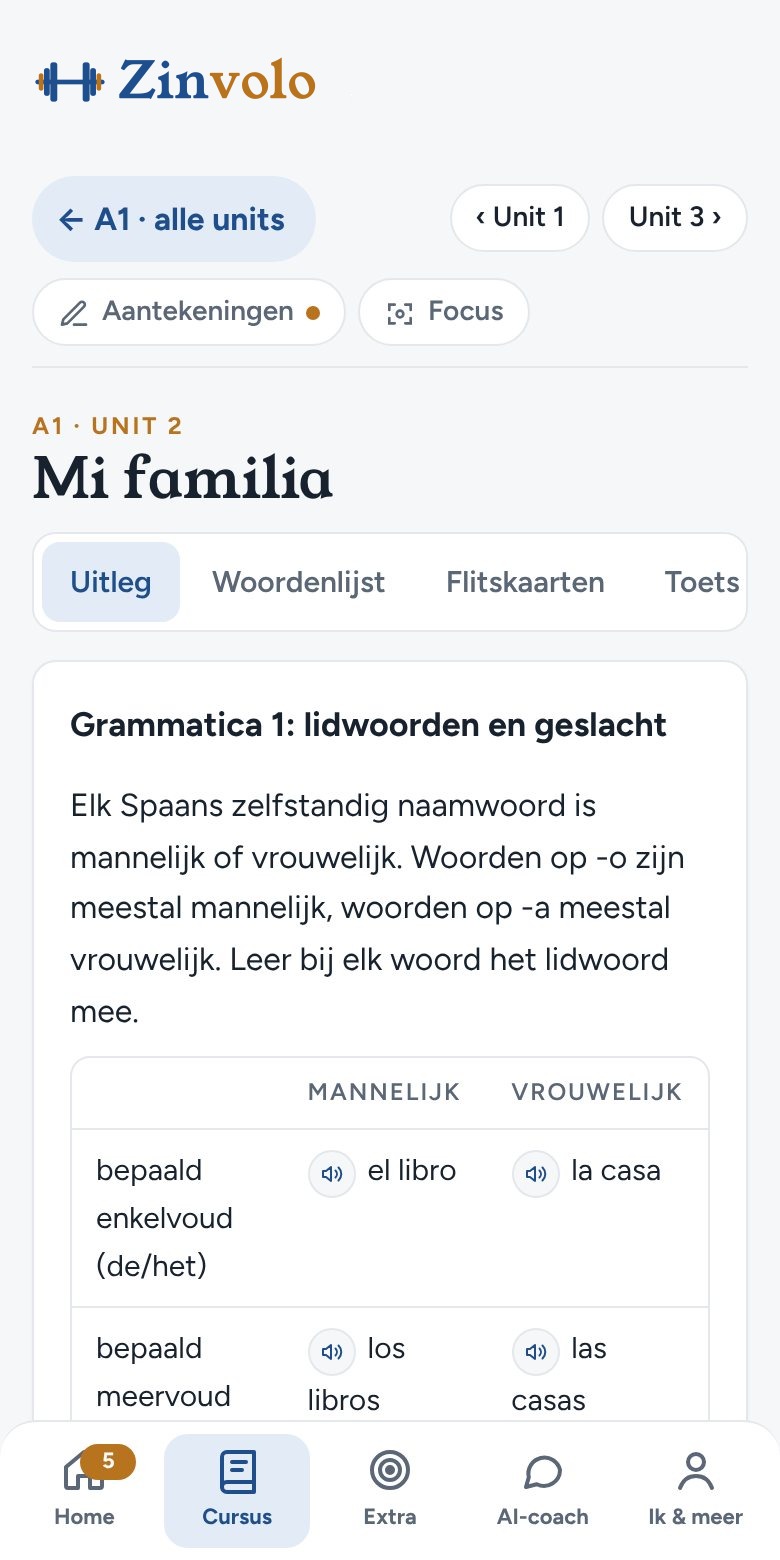 Uitleg in het Nederlands