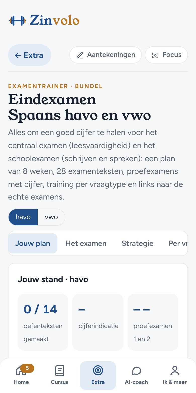 Jouw plan in 8 weken